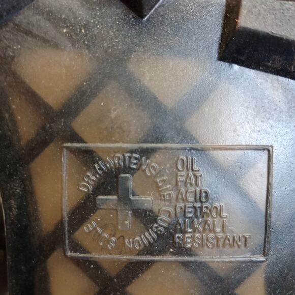 Dr. Martens 8053 Quad Platform Oxfords • Unisex Leather Chunky 5-Eye Shoes Black - Picture 10 of 10